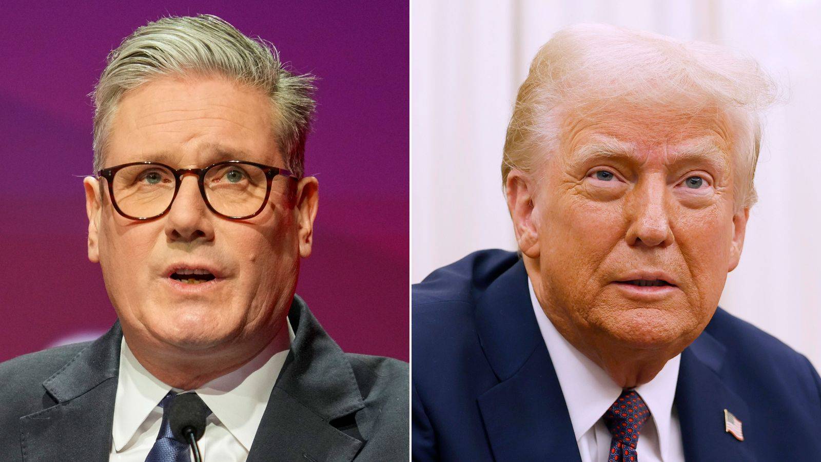 ترامب وستارمر يبحثان موضوعي غرينلاند وفنزويلا