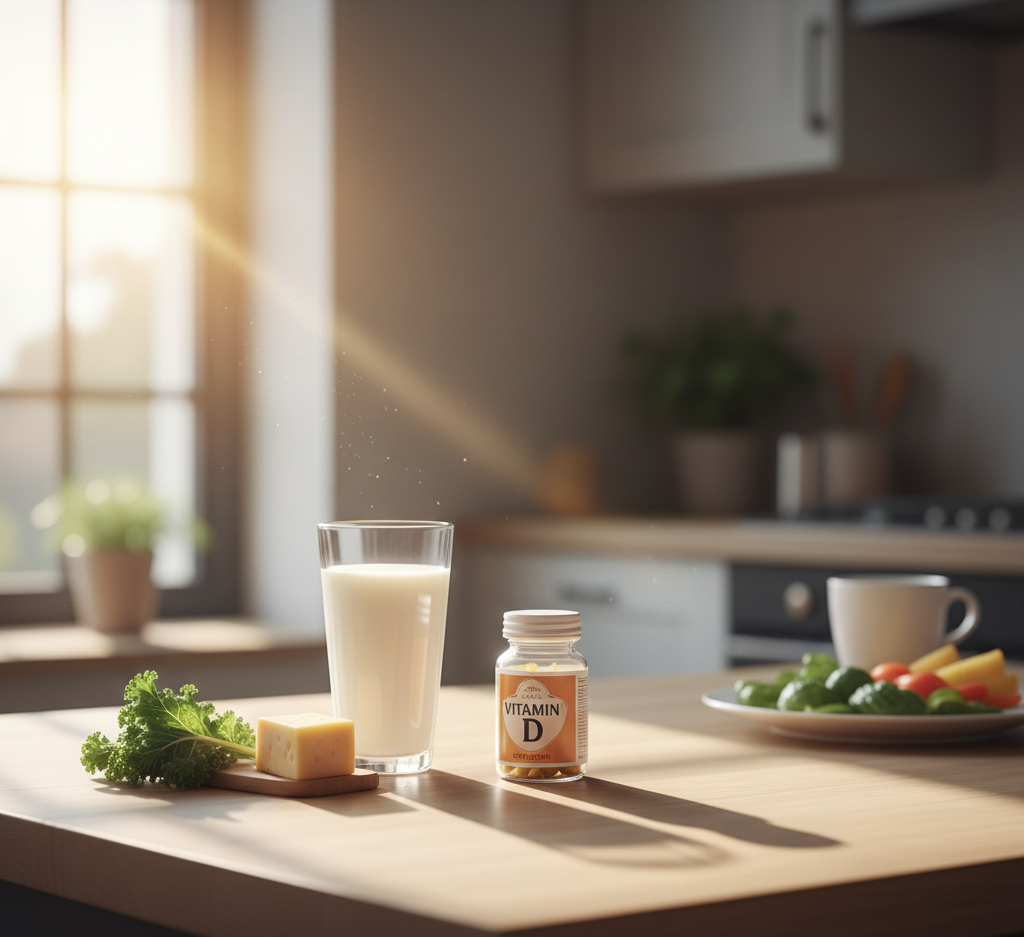 الكالسيوم وفيتامين D شريكان أساسيّان لصحّة العظام… متى يجب تناولهما معاً؟