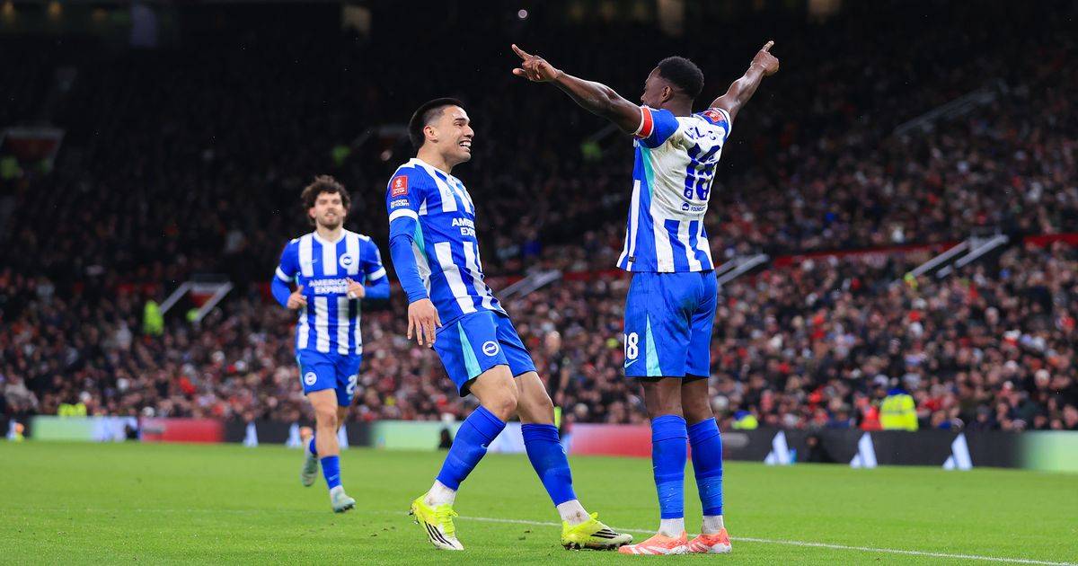 برايتون يسقط اليونايتد في الدور الثالث من كأس انكلترا