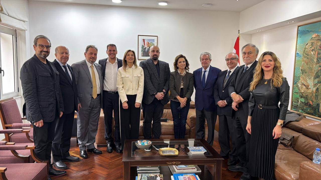 لحود ناقشت مع وفد المجلس الوطني
للإنماء السياحي الخطط الترويجية