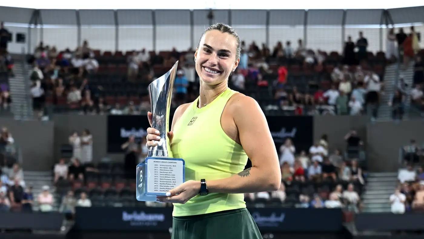 التنس العالمي... سابالينكا تدافع عن لقب برزبين بنجاح وتعتلي عرش الأرقام القياسية