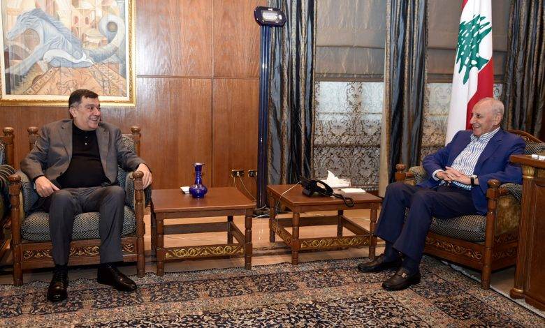 بري يبحث مع الحوت اوضاع الميدل ايست