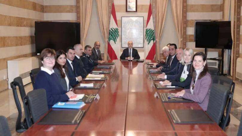 الحجار يستقبل وفداً أممياً لبحث خطة العودة المنظمة للنازحين السوريين