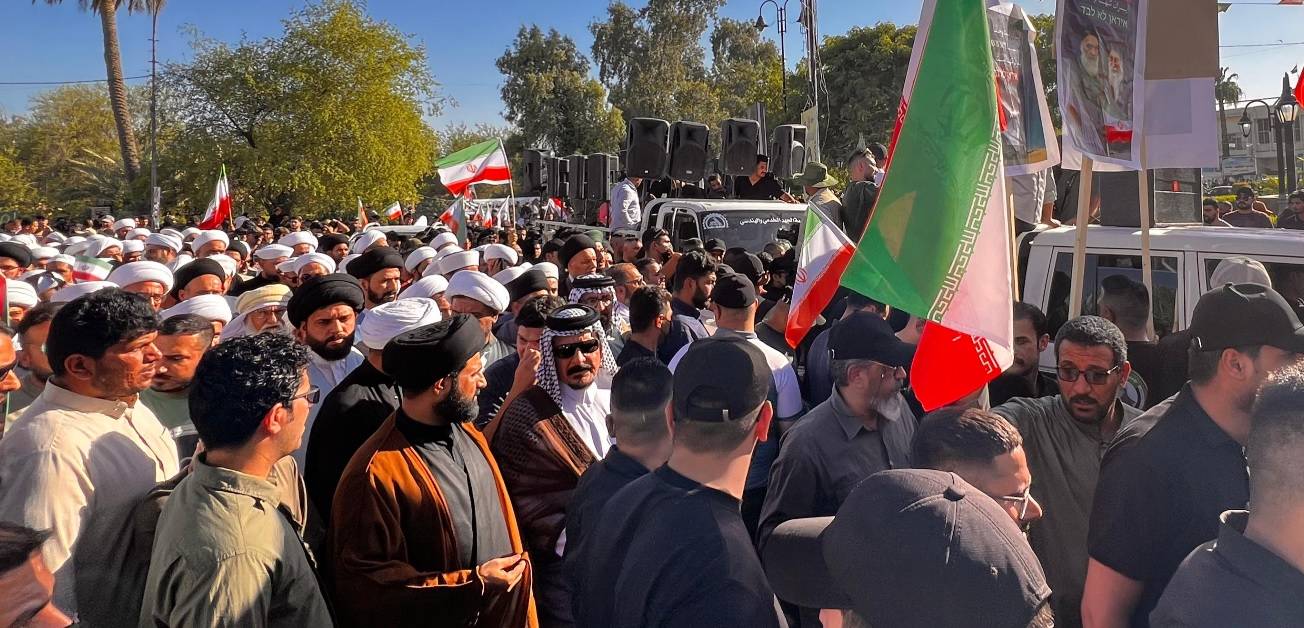 تضامن عراقي دعماً لإيران