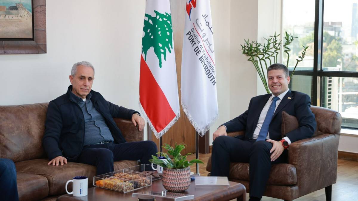 النفّي التقى الخواجة وتشديد على دعم

مرفأ بيروت لتعزيز دوره الاقتصادي الحيوي