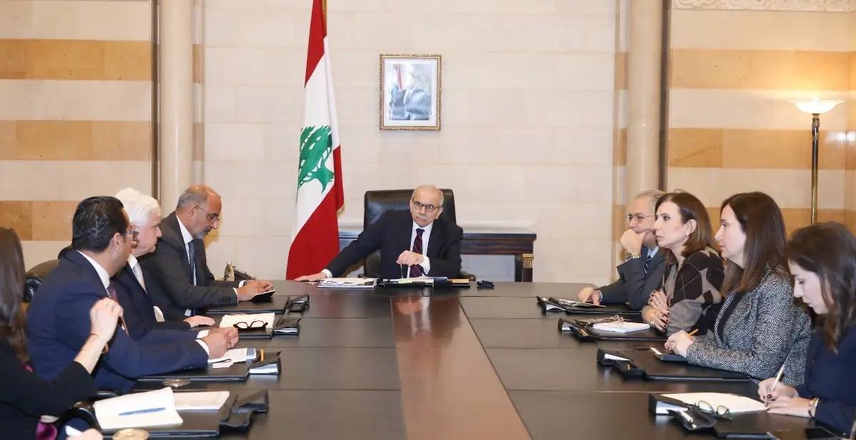 سلام يبحث مع مسؤولين أمميين تمكين المرأة وأزمة اللجوء السوري