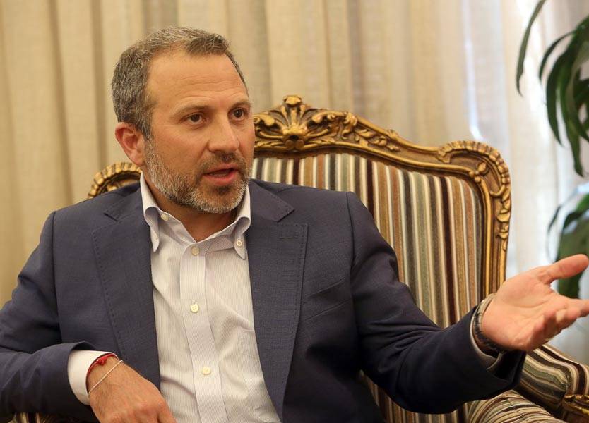 باسيل: تهديد شركاء الوطن بالمحتل أو بالحرب الأهلية خطر !