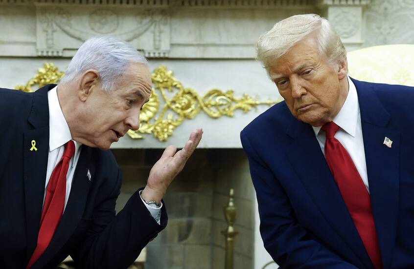 نتنياهو غاضب من قرار ترامب حول غزة 