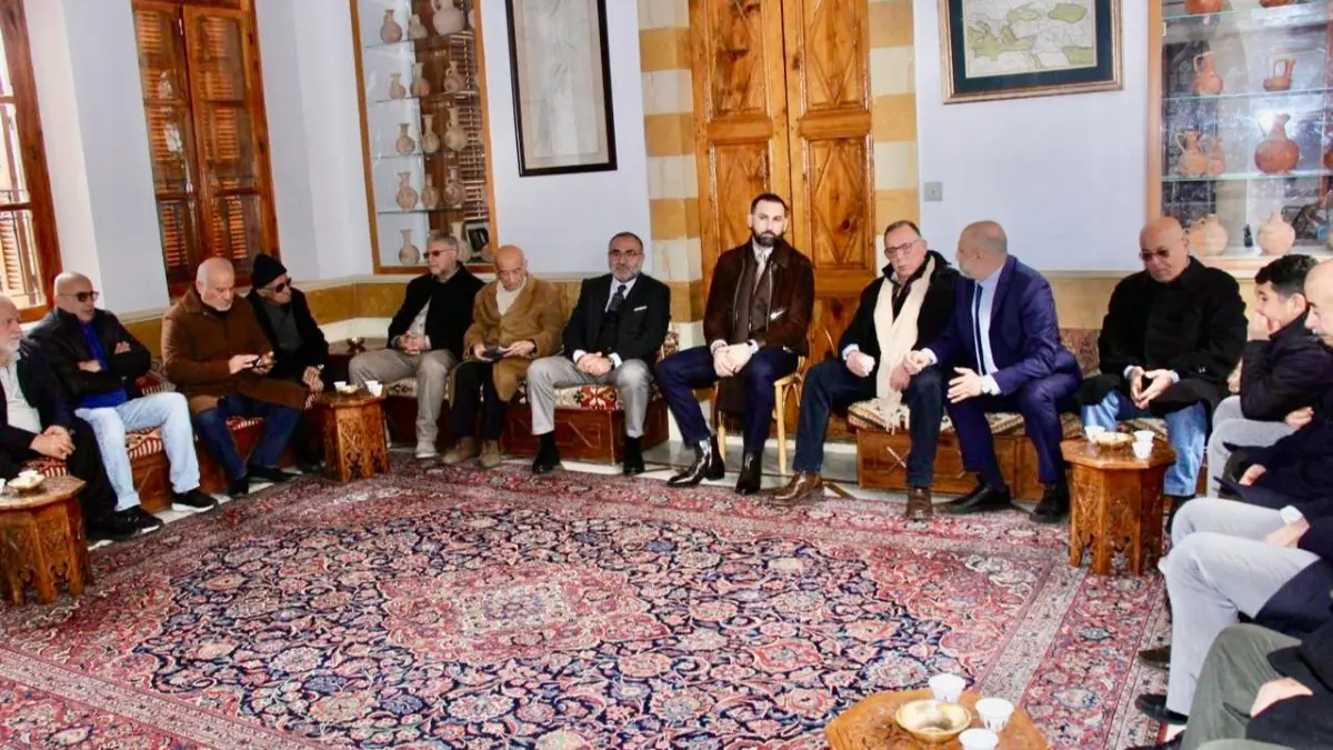 تيمور جنبلاط يبحث قضايا إنمائية مع وفود في المختارة