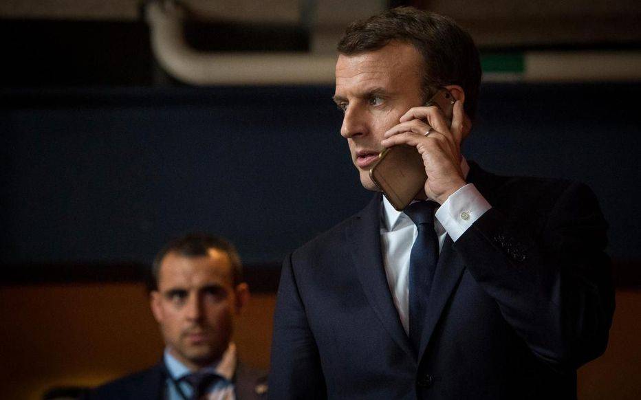 ماكرون يتصل بالشرع 