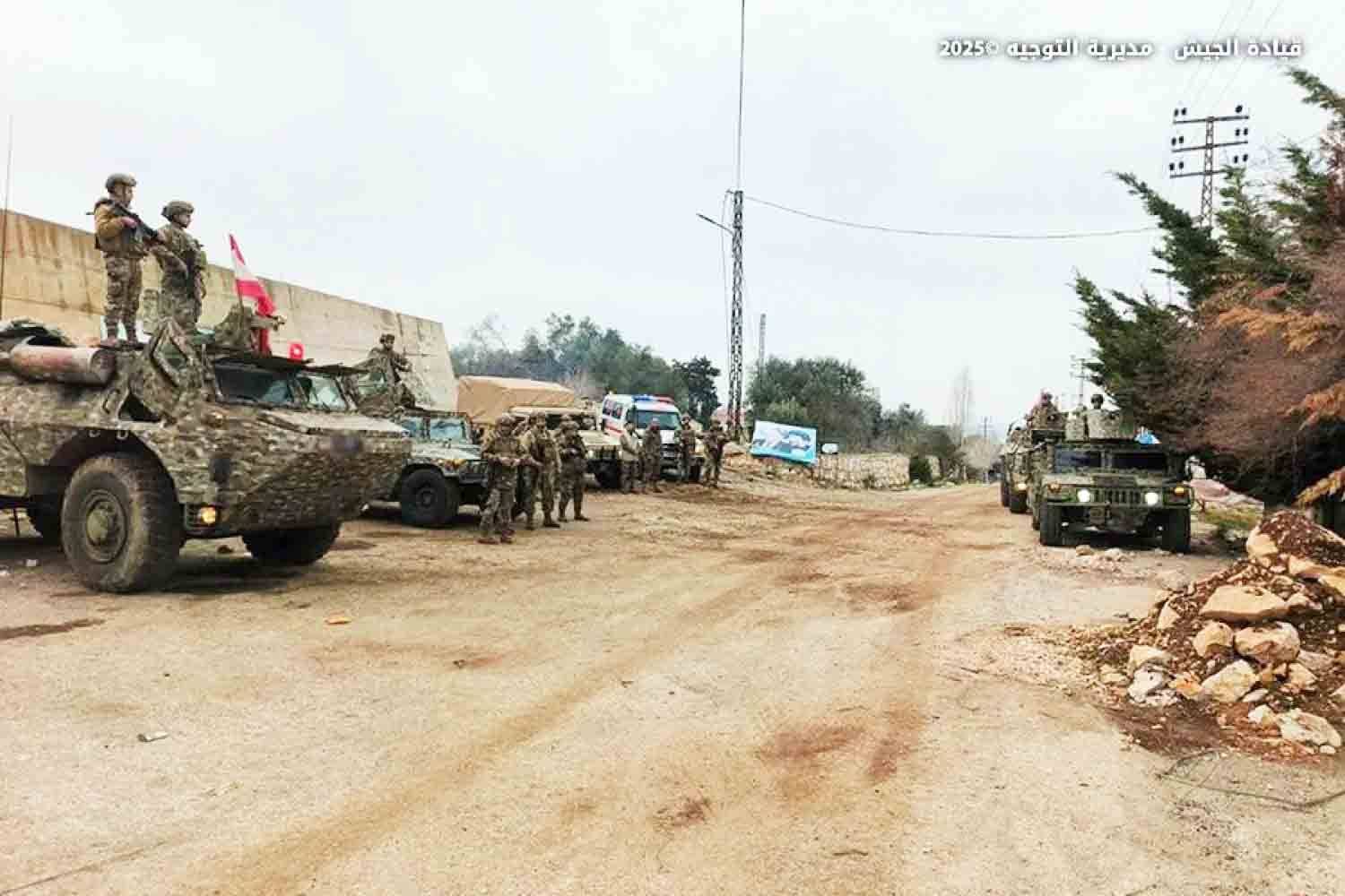 مُؤتمر دعم الجيش غير مربوط بالمرحلة الثانية... واستنفار لبناني لإنجاحه
وسطاء يدخلون على الخط لتحسين العلاقة بين عون وحزب الله
قاسم: تنفيذ اتفاق وقف النار مرحلة واحدة... وحصريّة السلاح شأن لبناني بحت