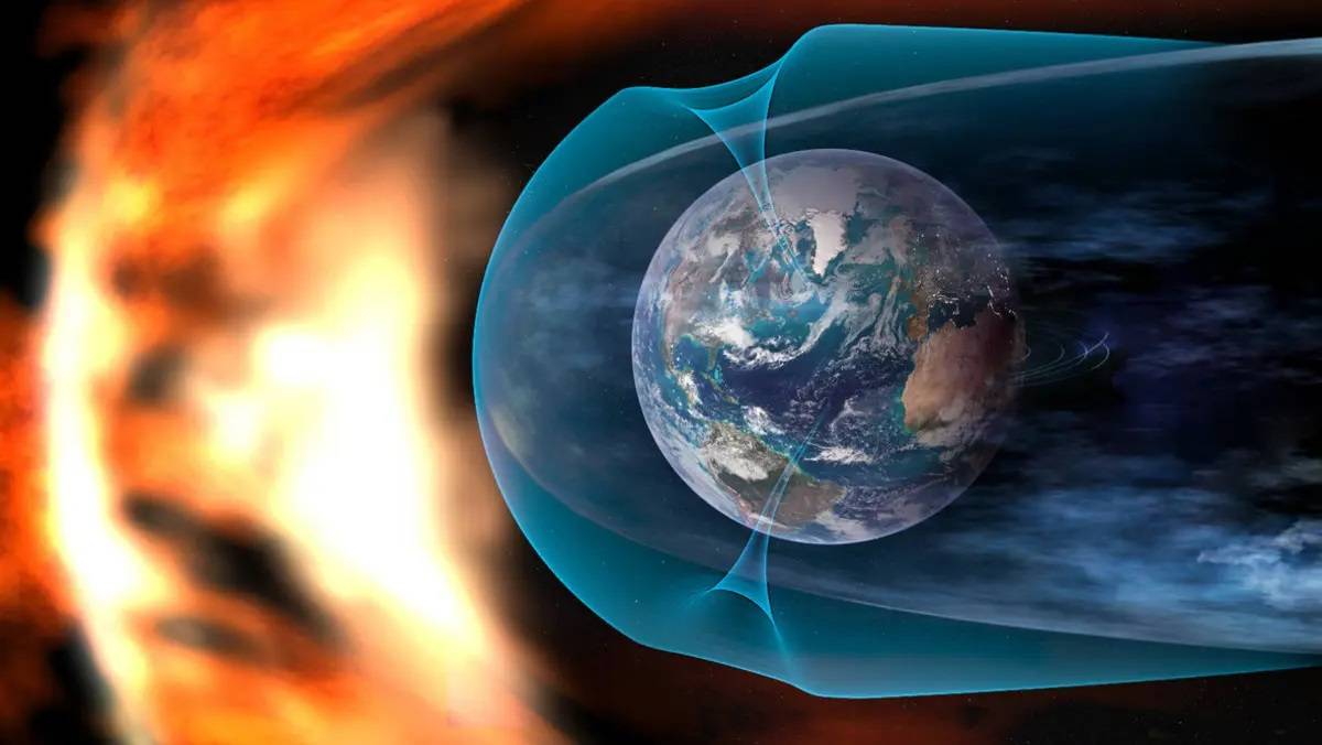 الارض على موعد مع عواصف مغناطيسية قوية