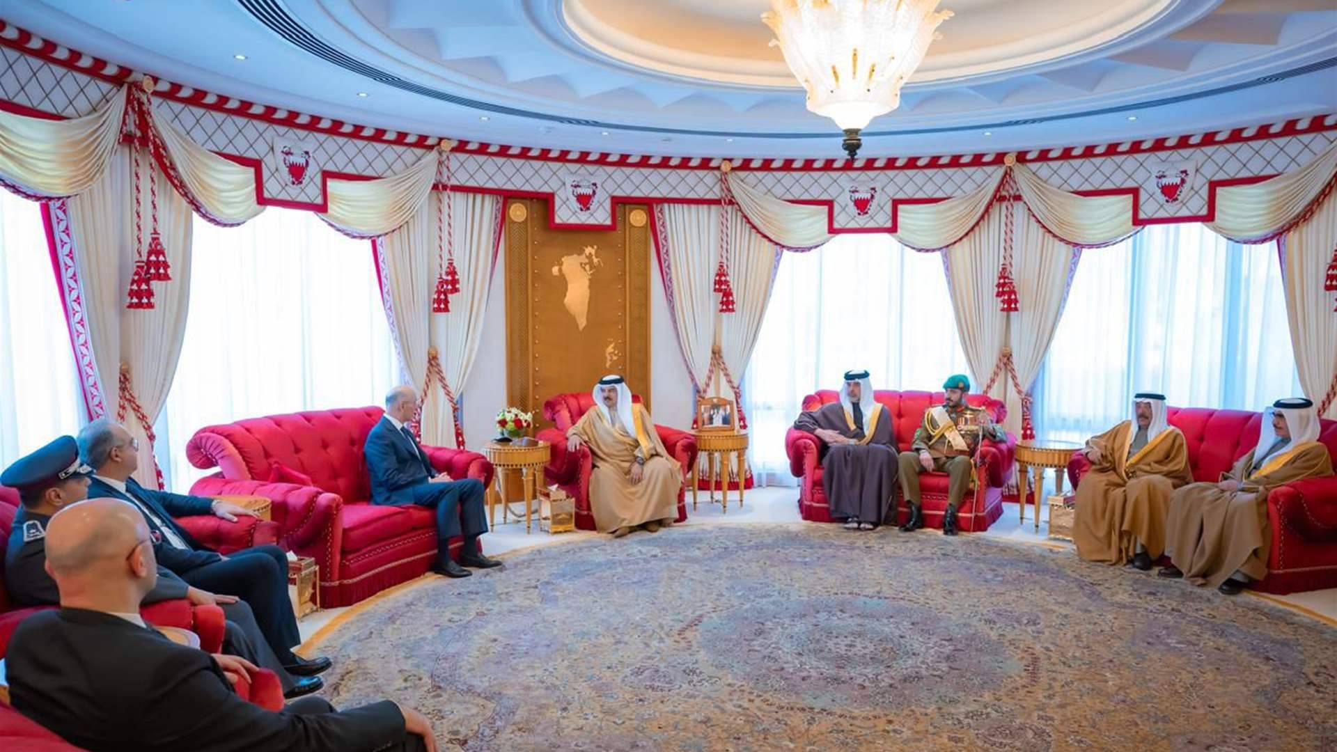 لقاء لبناني–بحريني يؤكد متانة العلاقات وموقف البحرين الداعم للبنان