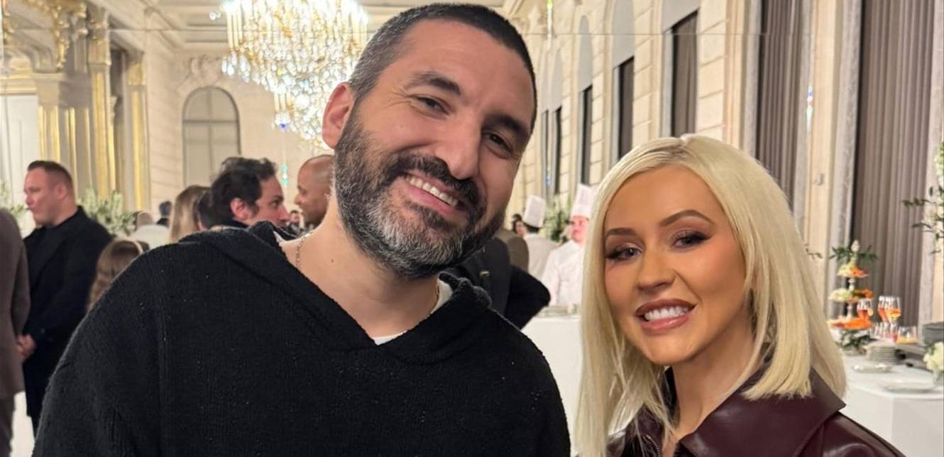 إبراهيم معلوف اللبناني في ديو استثنائي مع كريستينا أغيليرا في باريس