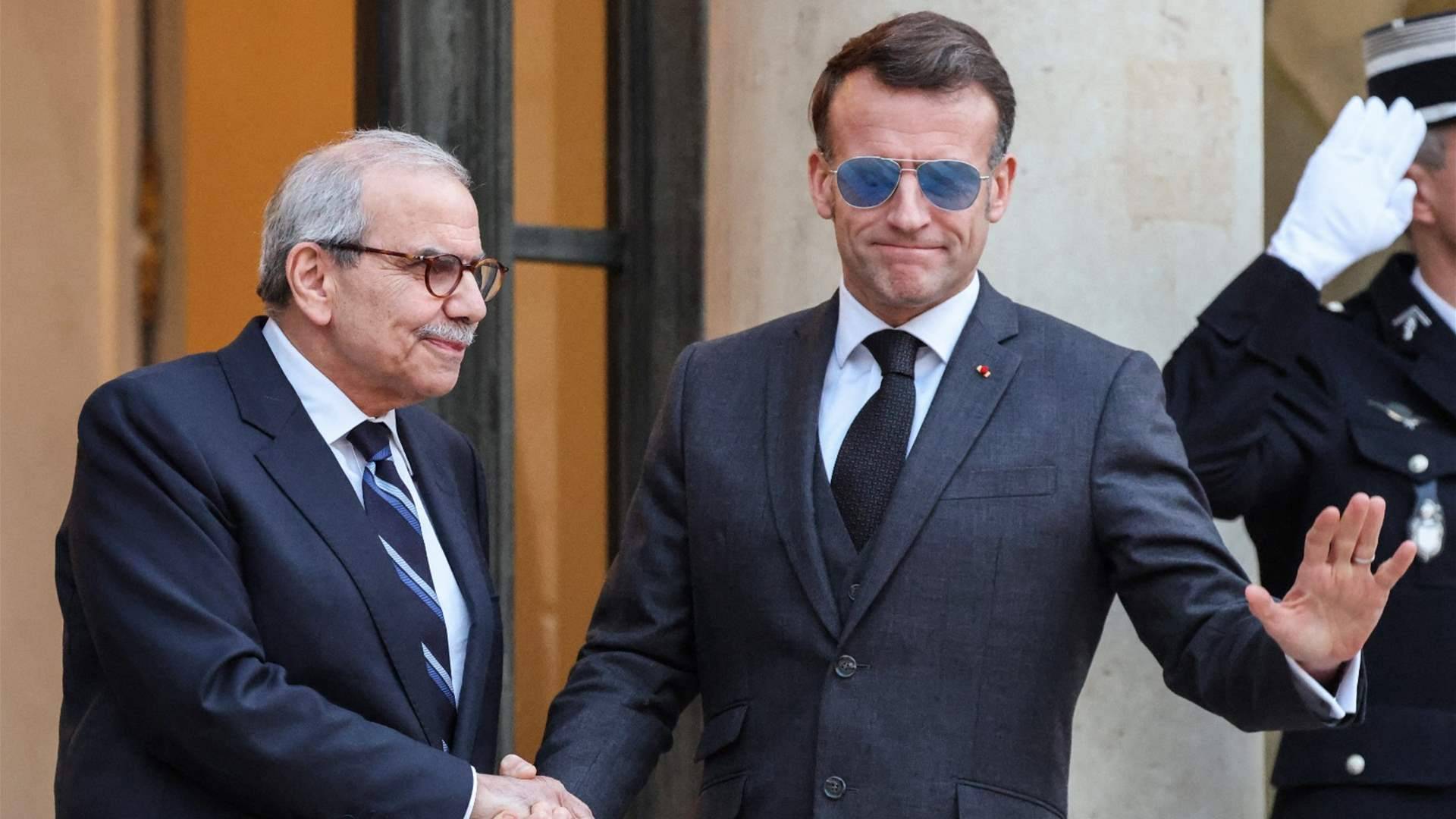 ماكرون لسلام: مؤتمر دعم الجيش في وقته… وحصر السلاح مستمر