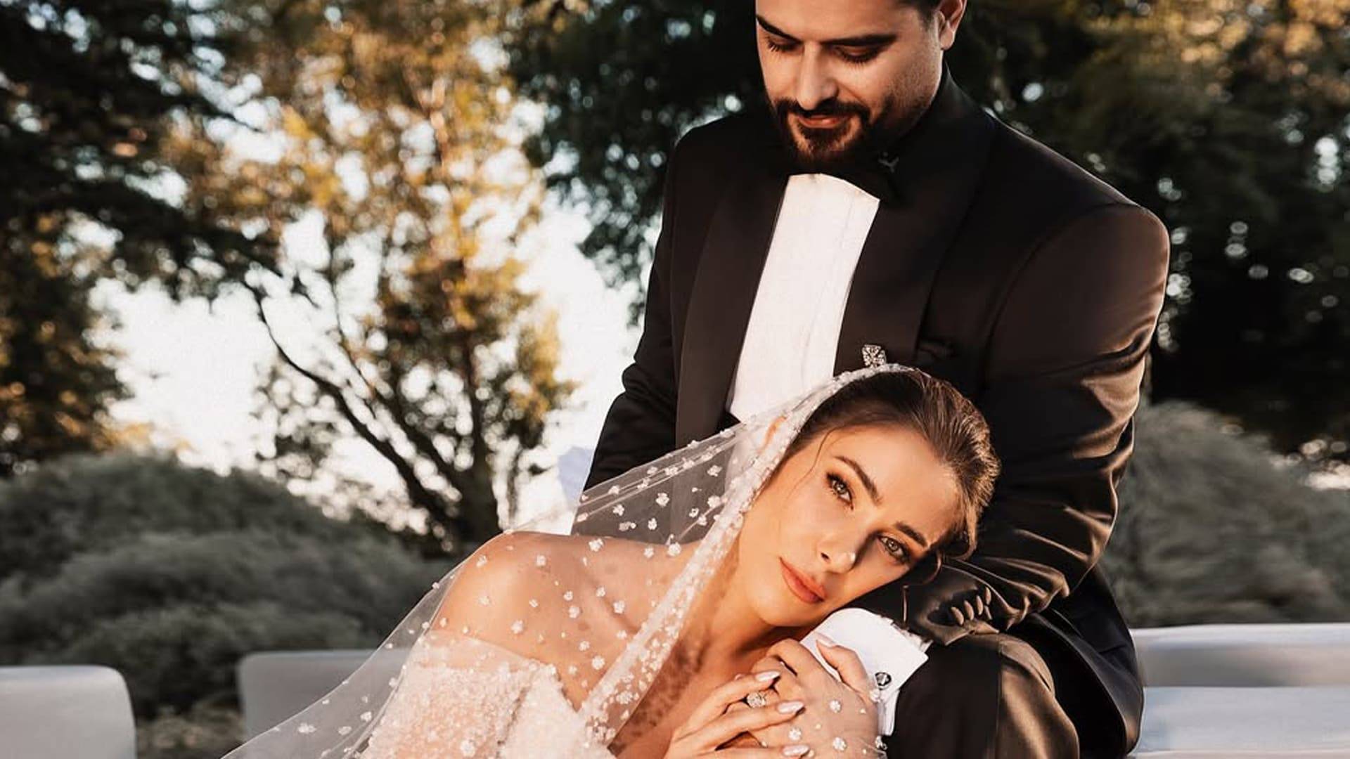 ناصيف زيتون ودانييلا رحمة يعلنان ولادة طفلهما الأوّل إلياس