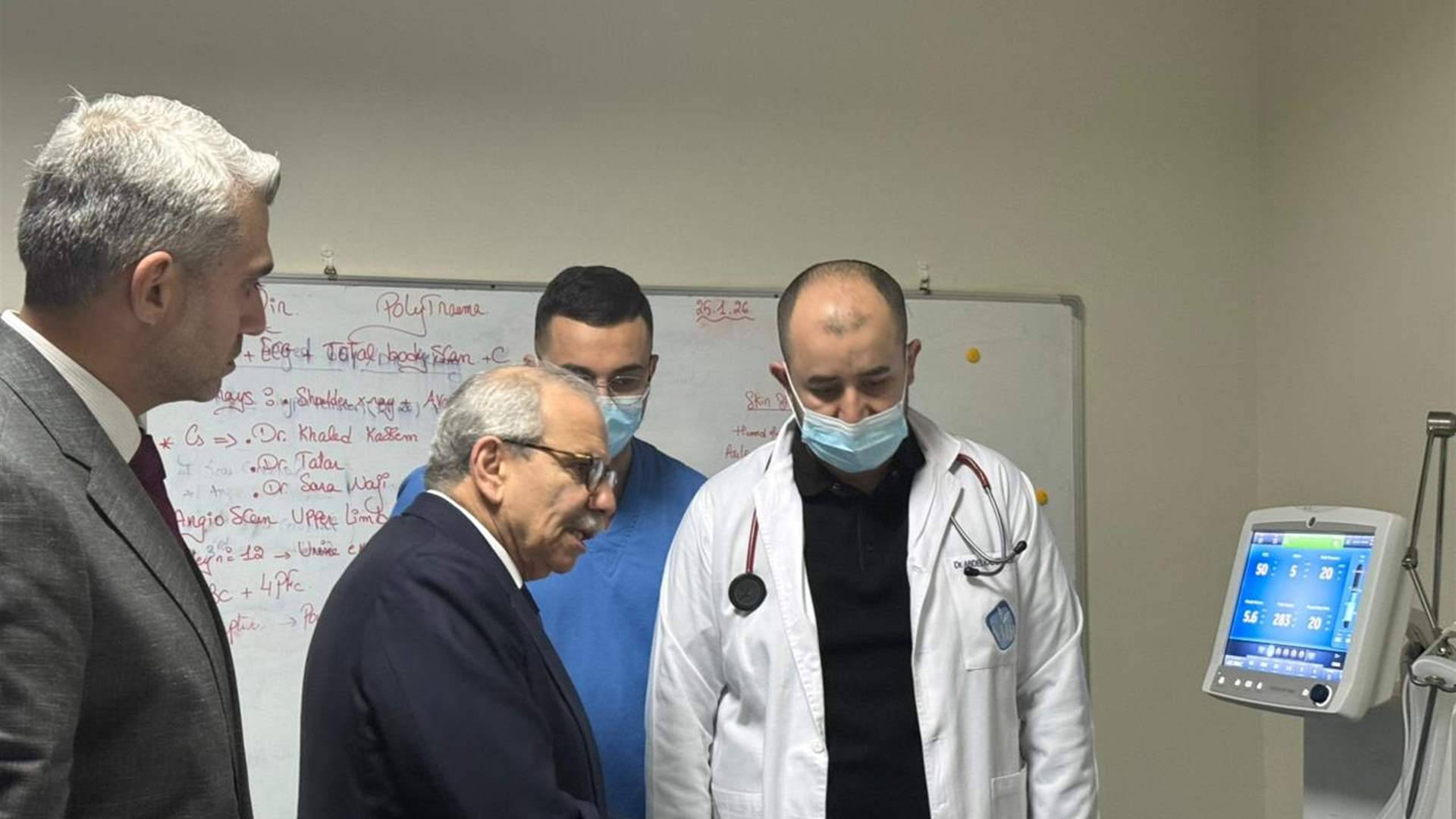 سلام يواكب ميدانيًا تداعيات انهيار مبنى القبة