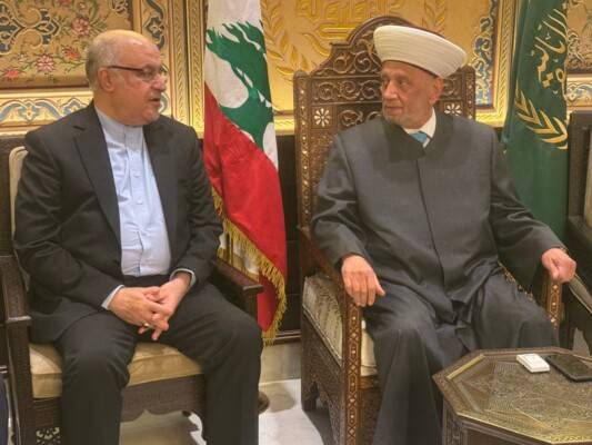 دريان استقبل سفير إيران
في زيارة وداعيّة