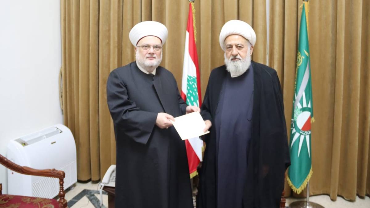 تسلّم دعوة لإفطار دار الفتوى
الخطيب: التنوّع في لبنان ثروة
والأديان تدعو الى حفظ كرامة الإنسان