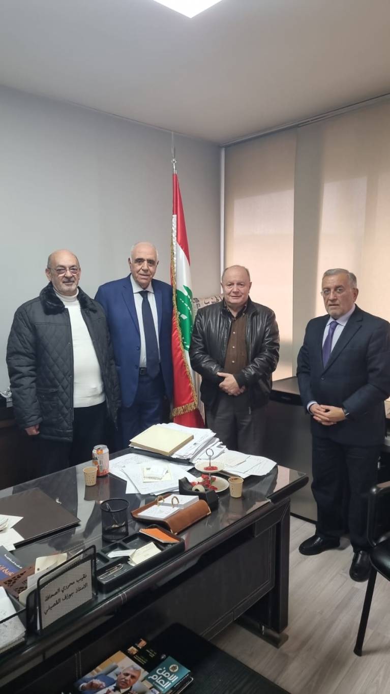 الاسمر يزور نقابة المحررين