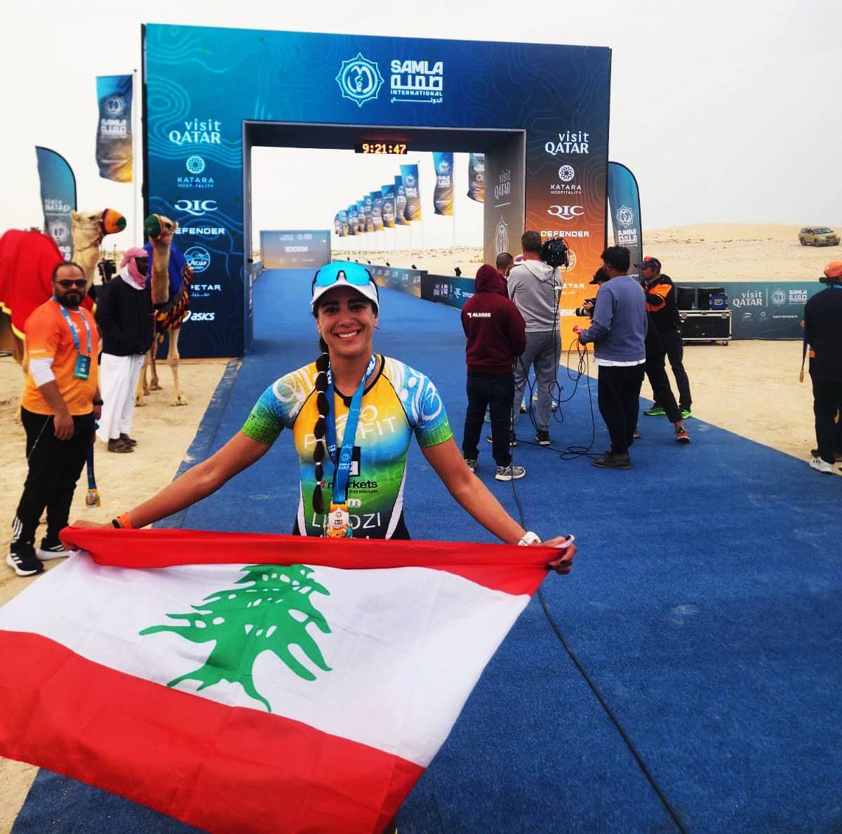 ليندزي ناضر تاسعة وعلي الزعبي سادس عشر
في سباق صملة القطري (100كلم)