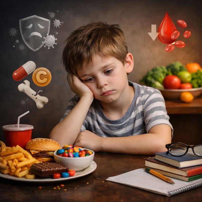 بين السعرات والعناصر الغذائية... سوء التغذية الخفي في الطفولة