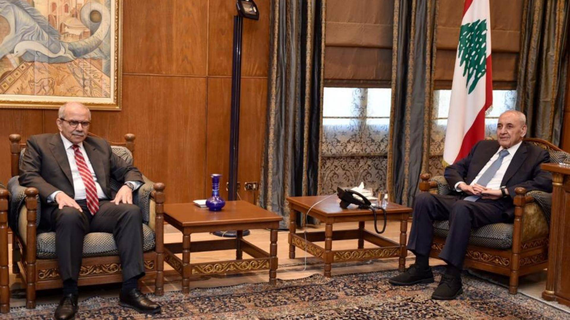 بري وسلام يبحثان التطورات وسط اعتداءات 