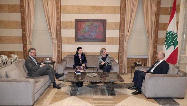 بلاسخارت في وزارة الداخلية... وهذا ما بحثته مع الحجار