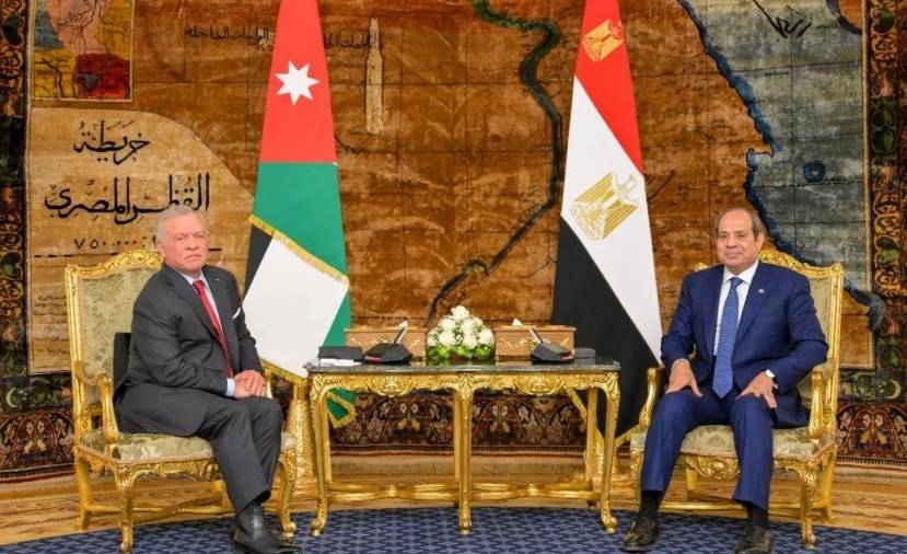 السيسي استقبل الملك عبد الله الثاني
وتشديد على أهميّة خفض التصعيد والتوتّر الإقليمي