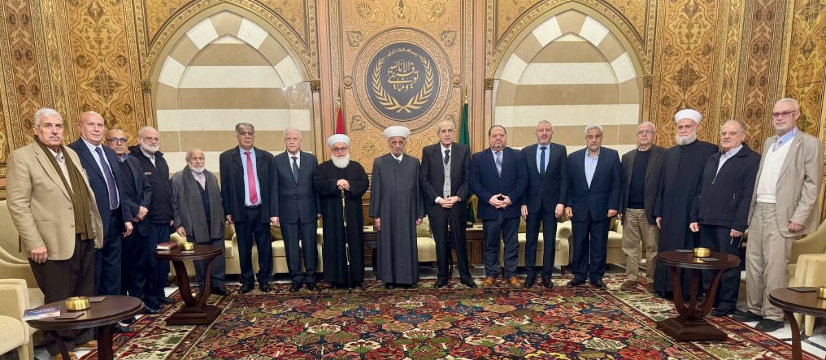 الأوضاع العامة محور لقاء المفتي دريان اليوم