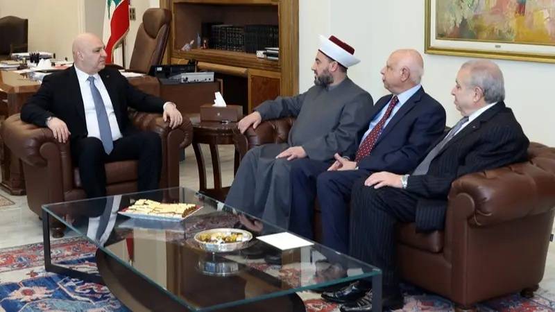 عون تلقى دعوة من دريان لحضور إفطار دار الفتوى