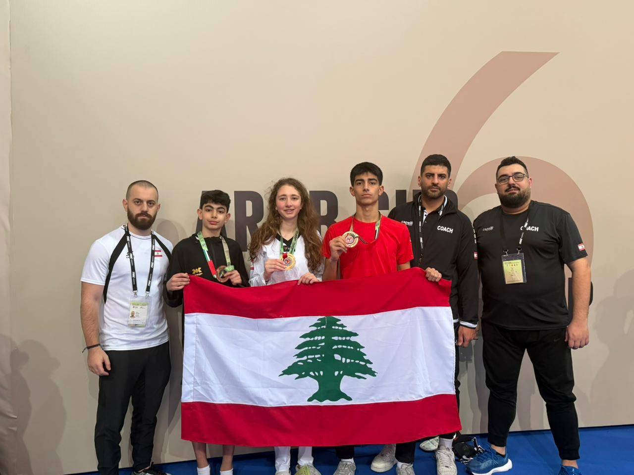 بطولة الفجيرة الدولية بالتايكواندو:
لبنان اضاف ذهبية وبرونزية