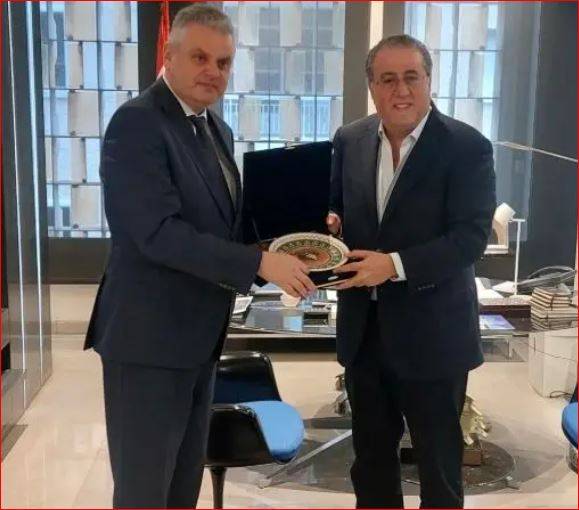 شقير يبحث مع سفير مولدوفا تعزيز التعاون الاقتصادي