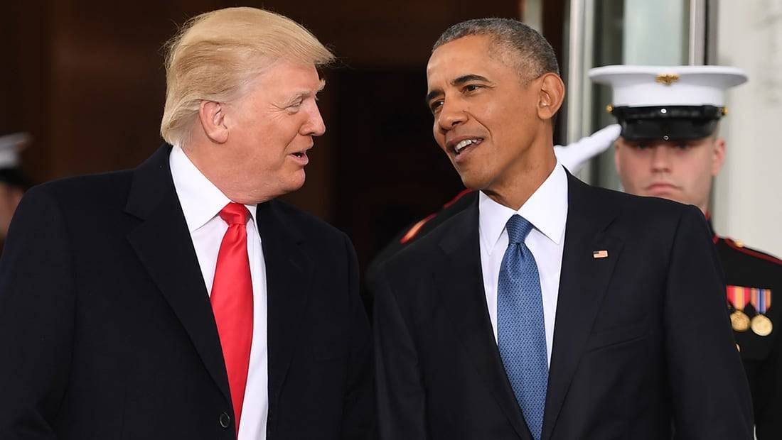 بعد نشر ترامب فيديو مسيء لأوباما وزوجته.. البيت الأبيض يرد