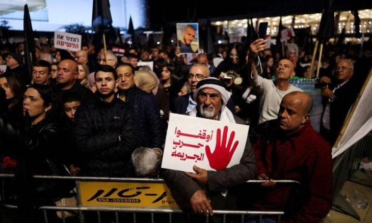 إضراب واحتجاجات في القدس ضد العنف في المجتمع العربي