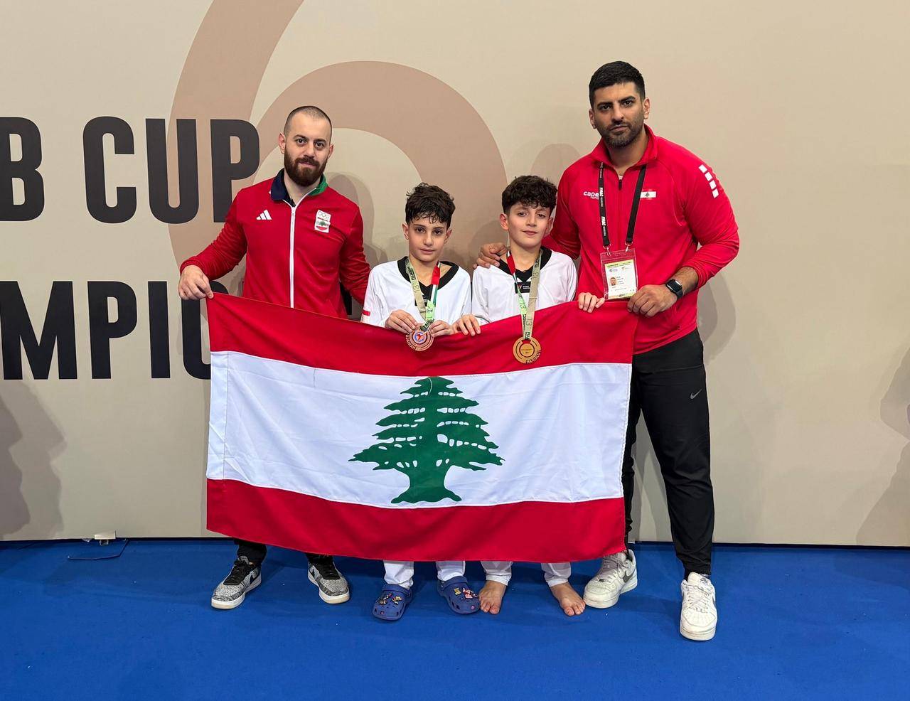 بطولة الفجيرة الدولية في التايكواندو:
ذهبية وبرونزية للبنان في اليوم الأخير