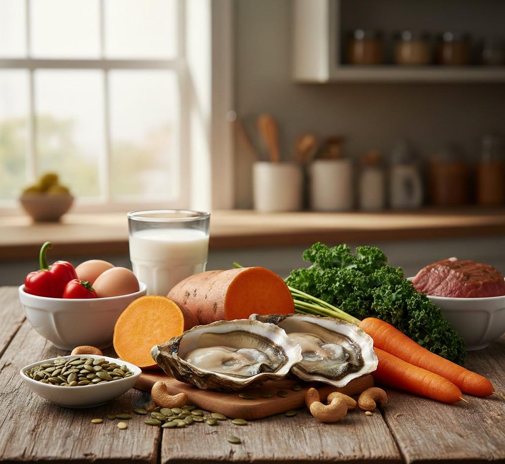 الزنك وفيتامين A: عناصر صغيرة بفوائد صحيّة كبيرة لجسمك