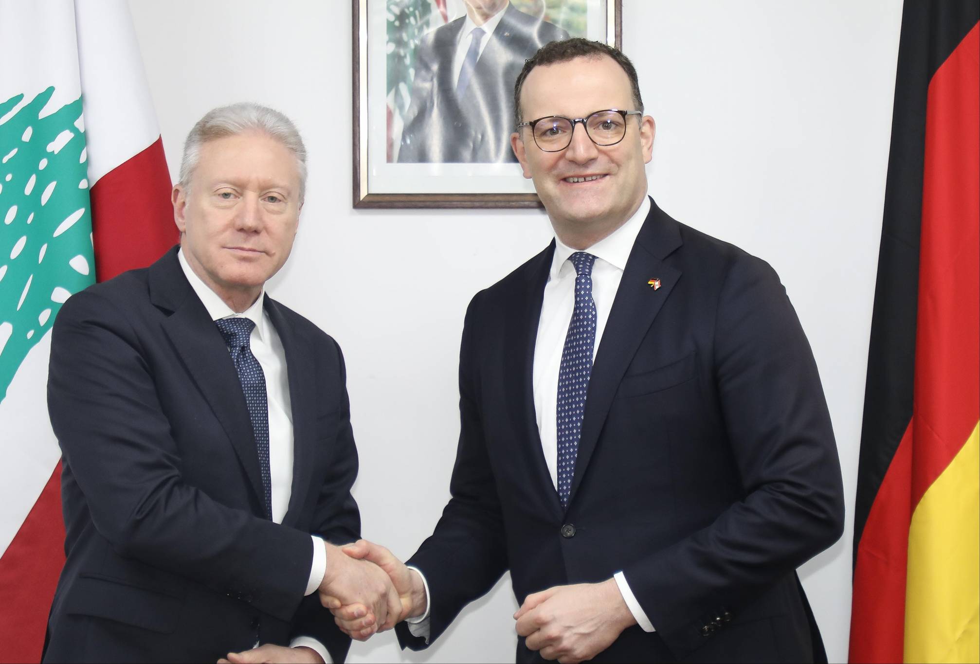 لقاء بين رجي ووفد برلماني ألماني