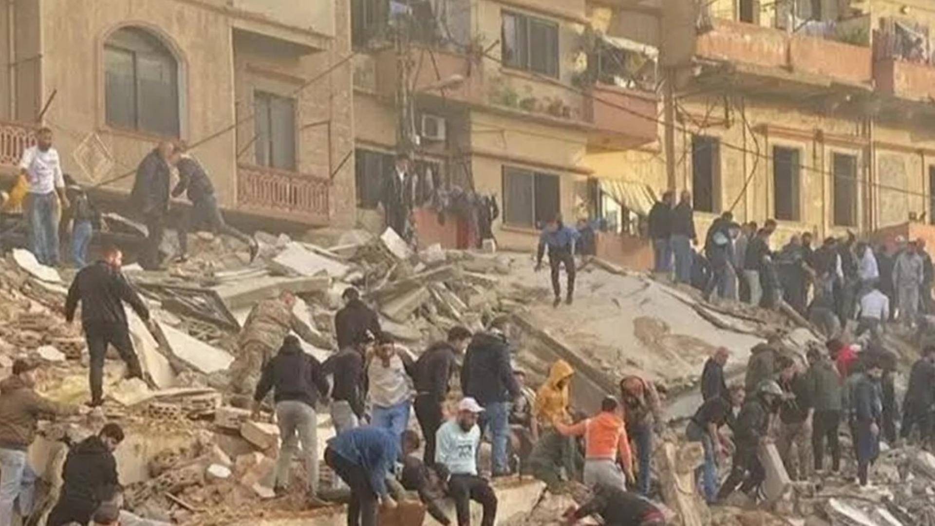 فرنسا تتضامن مع طرابلس بعد انهيار مبنى في باب التبانة