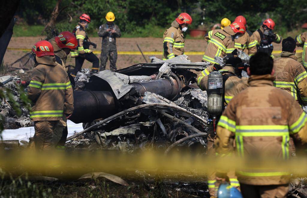 تحطم هليكوبتر عسكرية في كوريا الجنوبية