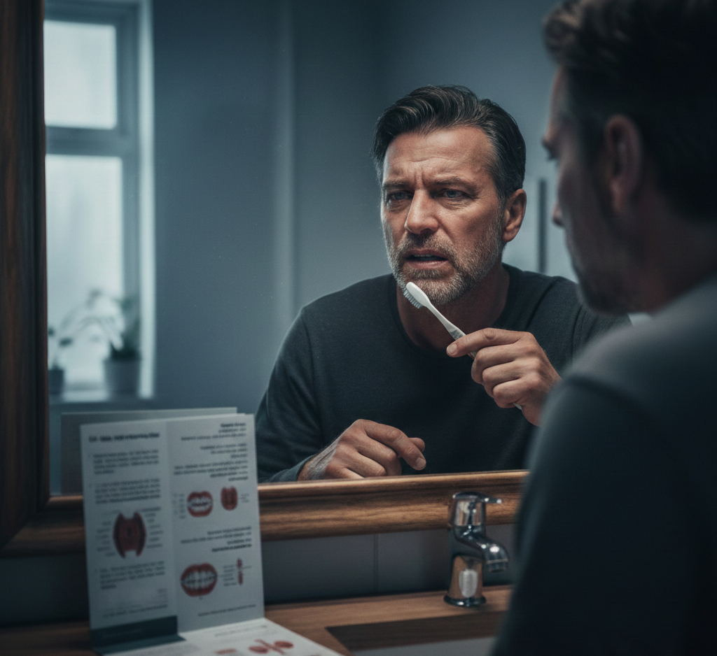 التهابات اللثة والبروستاتا: خطر صامت على صحة القلب والأوعية الدموية