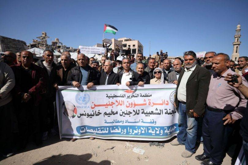 رفض فلسطيني لمحاولات تصفية “الأونروا”