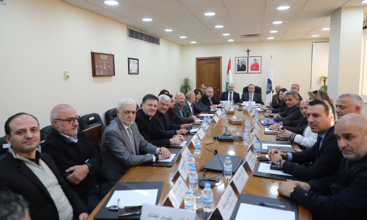 الرابطة المارونية تبحث مع رئيس 