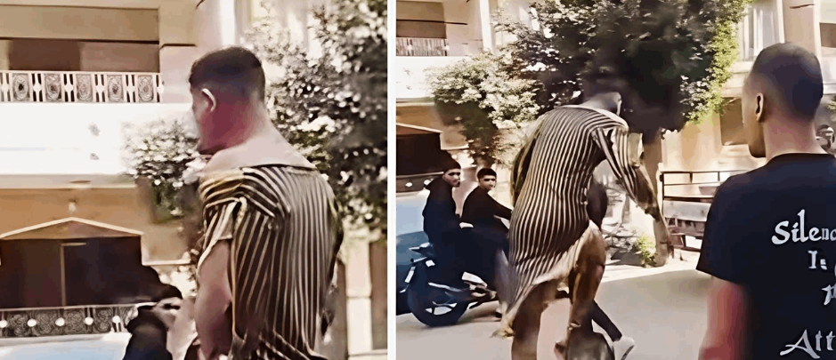 بعد إجبار شاب على ارتداء ملابس نسائية.. فنان مصري يعلّق
