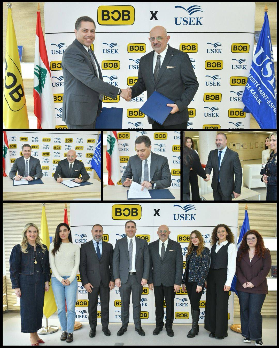 BOB Finance توقع شراكة مع جامعة الروح القدس