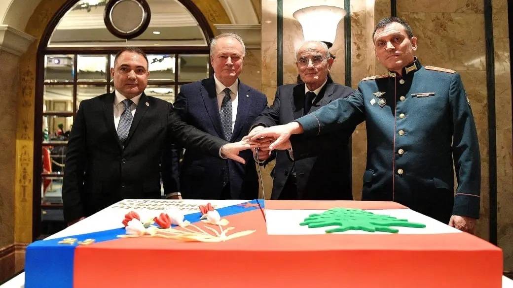 سفارة روسيا في بيروت تحتفل بعيد "حماة الوطن"