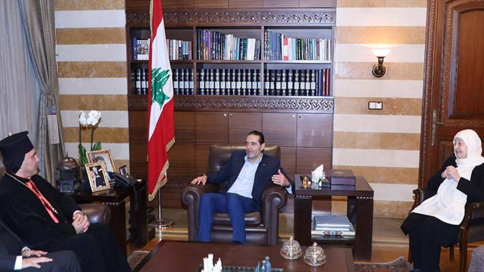 الحريري استقبل رئيس اللجنة الأسقفية للحوار المسيحي الإسلامي