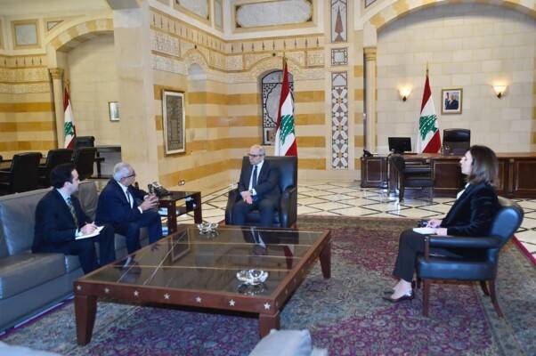 إستقبالات الرئيس سلام