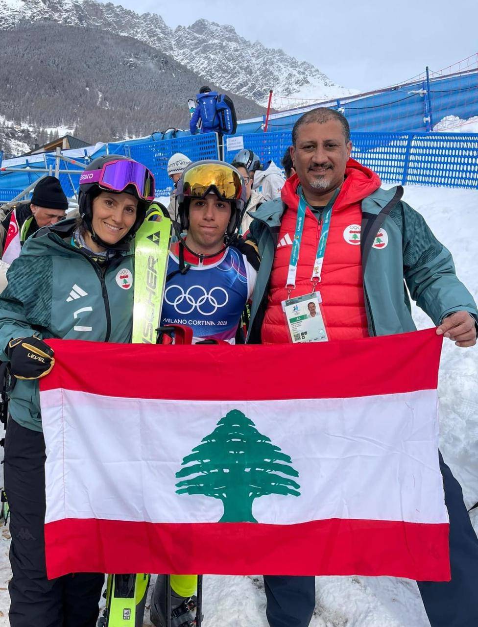 الأولمبياد الشتوي ( ميلانو – كورتينا ) 2026
اللبناني " الواعد " أندريا حايك خاض سباق التزلّج الألبي
وخرج في المرحلة الثانية بعد جدارة التأهّل من الأولى