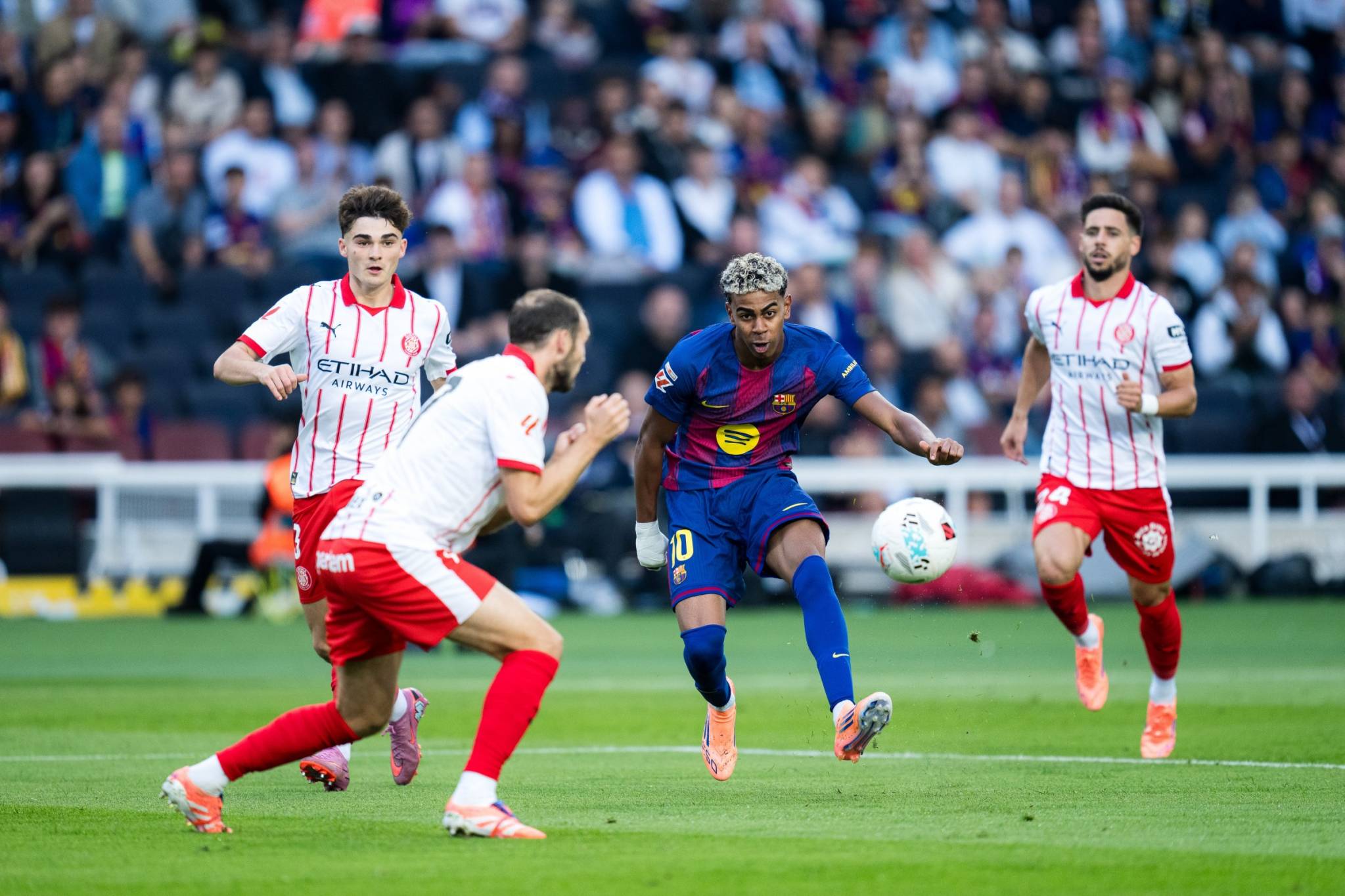 هدف جيرونا الثاني في مرمى برشلونة غير صحيح!